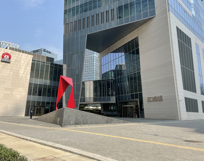 深圳南山五礦金融大廈某公司_租賃空氣凈化除甲醛異味